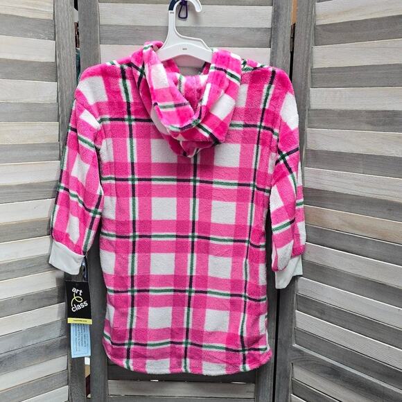 Girls' Hooded Shearling Gown | Art Class | X Small (4/5) - Picture 5 of 11